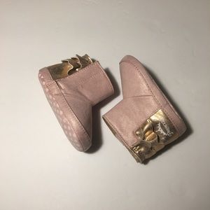 Disney Ruffle Baby Booties 4W